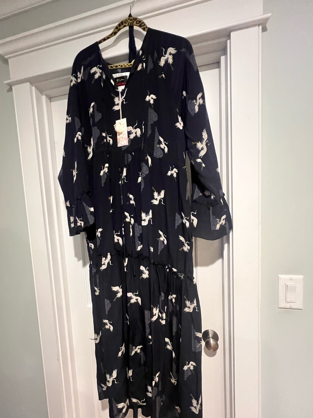 Johnny Was - Vintage Biya - Crane Maxi Dress - Sz. L - Picture 3 of 8
